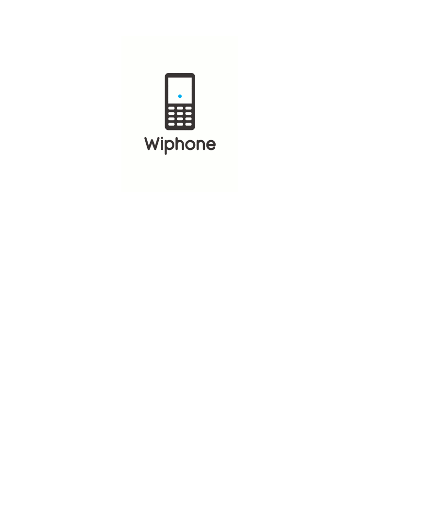 animated WiPhone GUI
