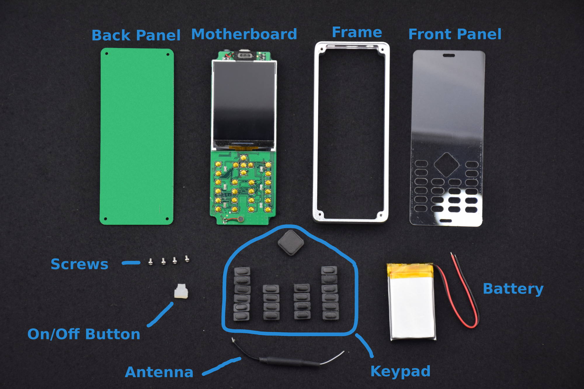 WiPhone Components